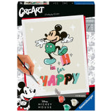 Ravensburger creart paint by number - h is for happy mickey mouse