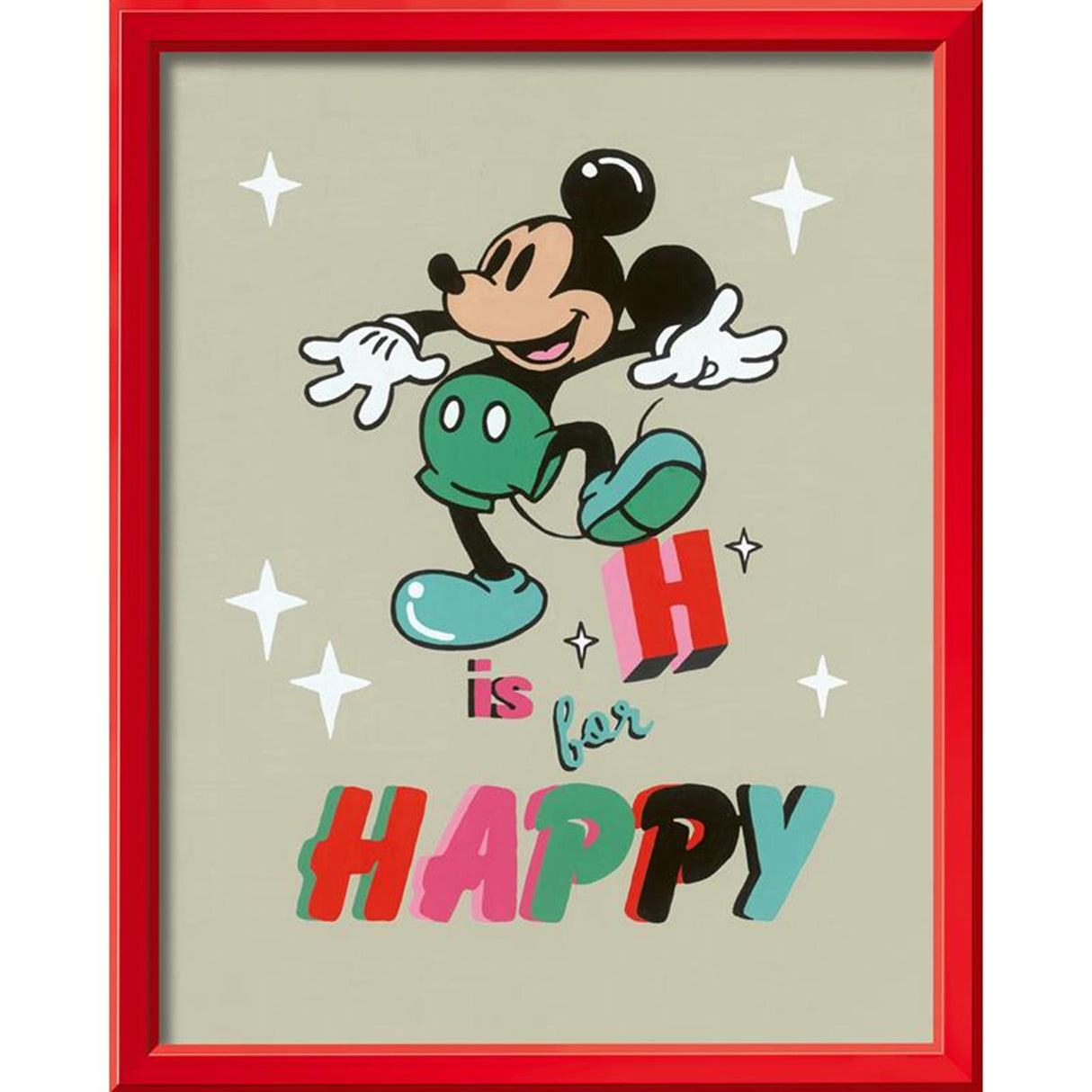 Ravensburger creart paint by number - h is for happy mickey mouse