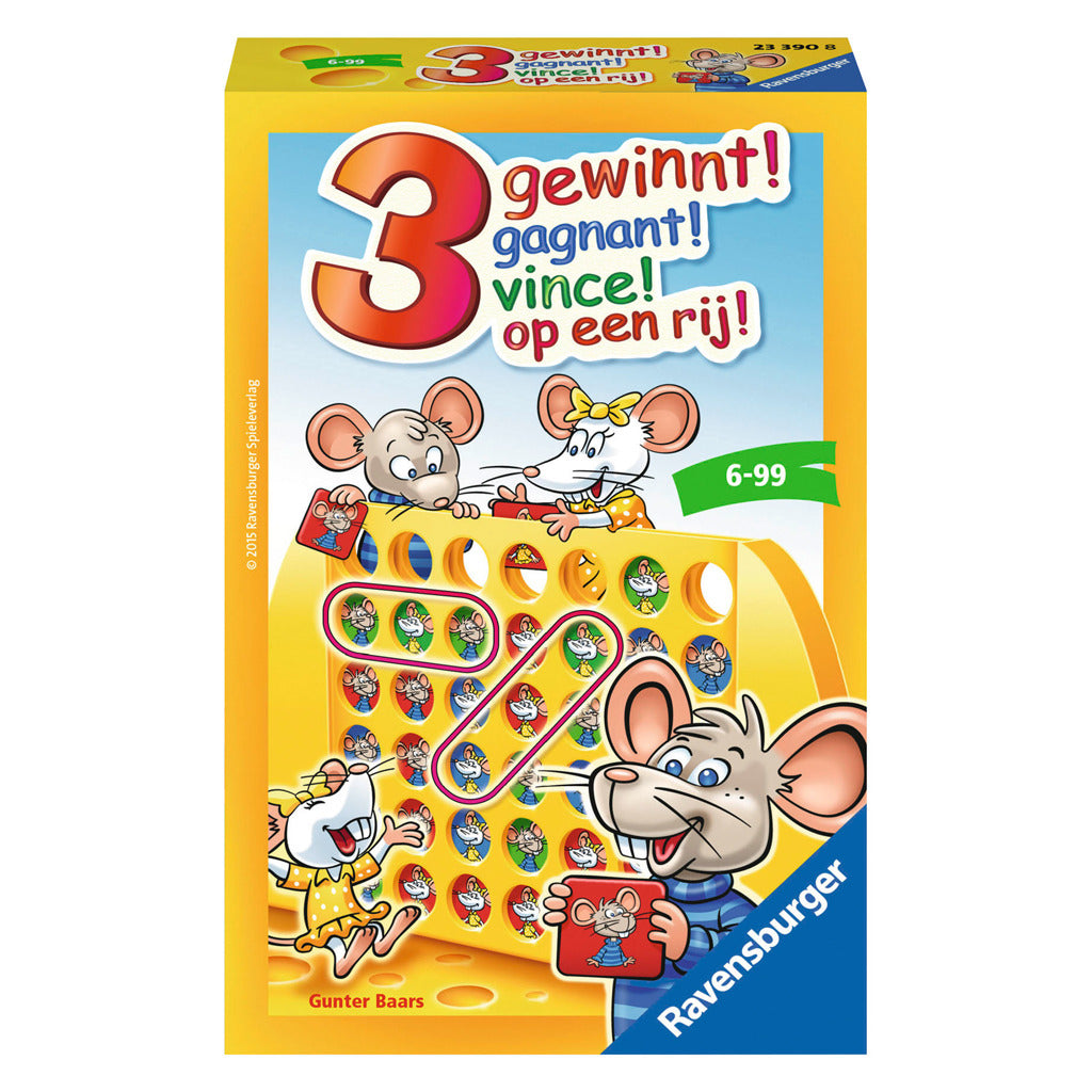 Ravensburger 3 di fila! Tasca