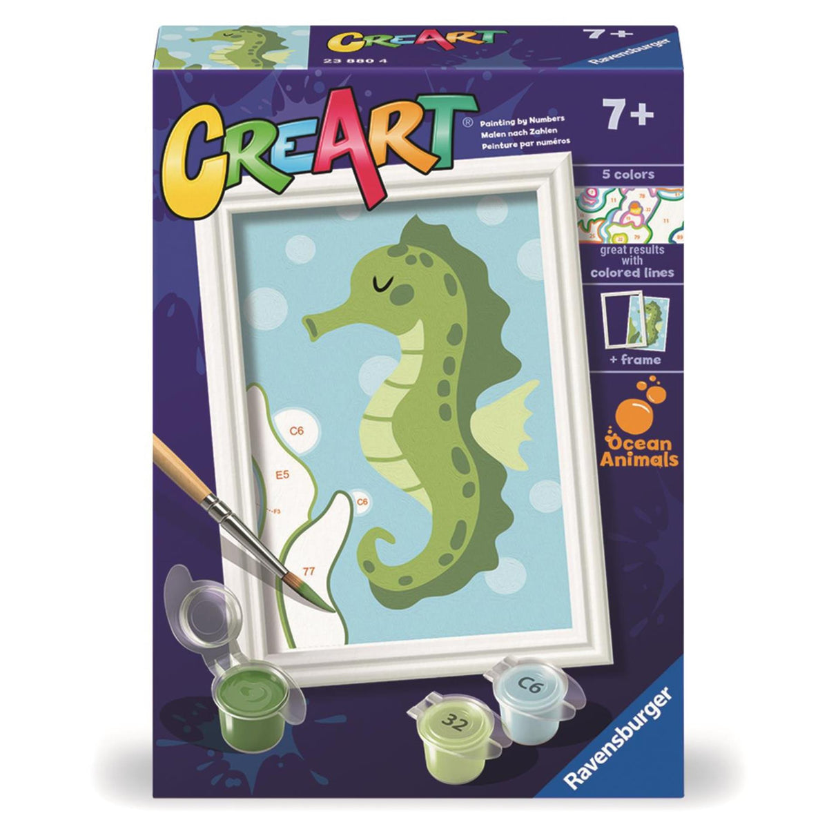 Ravensburger creart madingas jūrų arkliukas