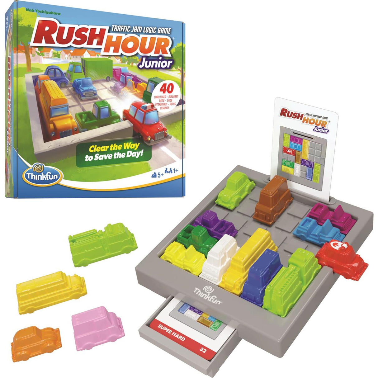 Juego de pensamiento para jóvenes Ravensburger Rush Hour 2024