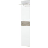 Germania Germania Coat rack panel Malou 39x29.9x19.46 cm Nelson oak -colored white