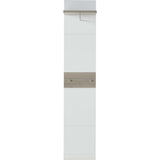 Germania Germania Coat rack panel Malou 39x29.9x19.46 cm Nelson oak -colored white