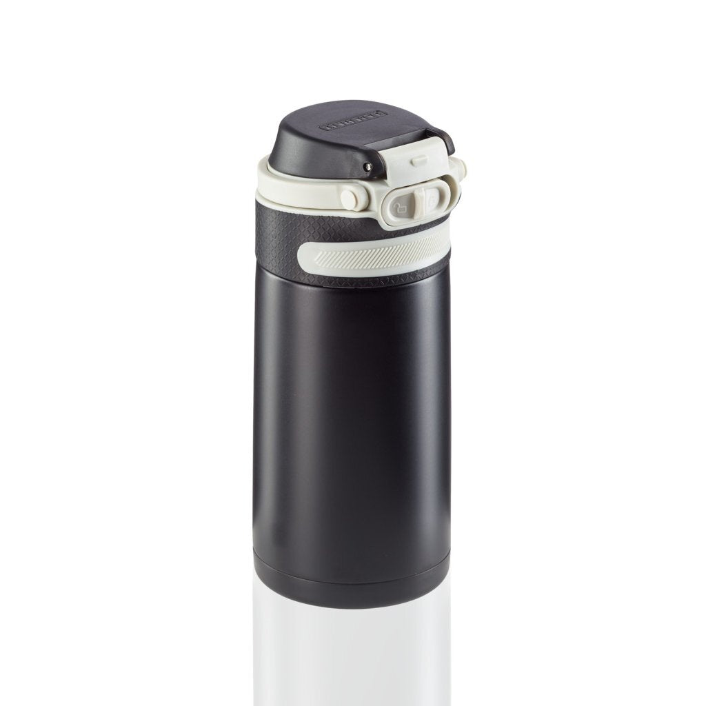 Leifheit 3243 flip insulated cup 350 ml black
