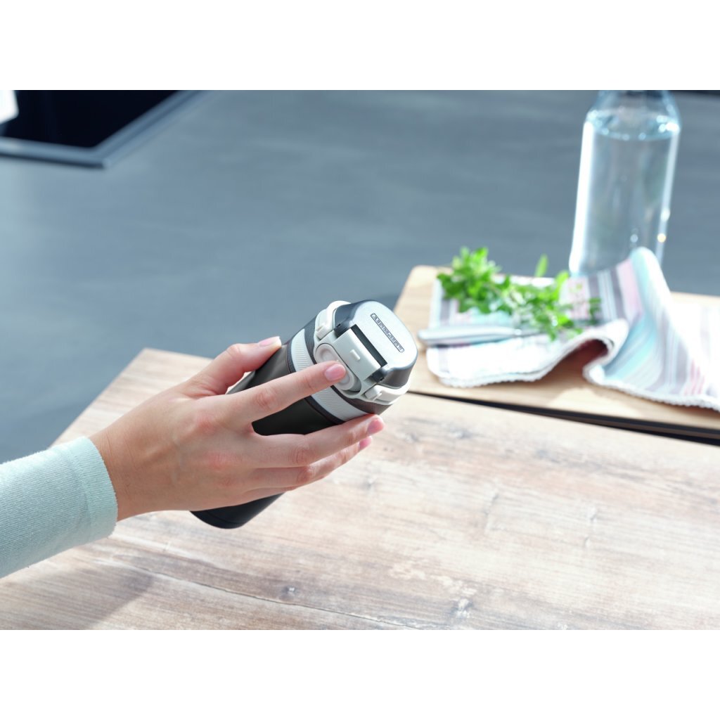 Leifheit 3243 flip insulated cup 350 ml black