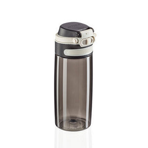 Leifheit 3261 flip tritan drinking bottle 550 ml black