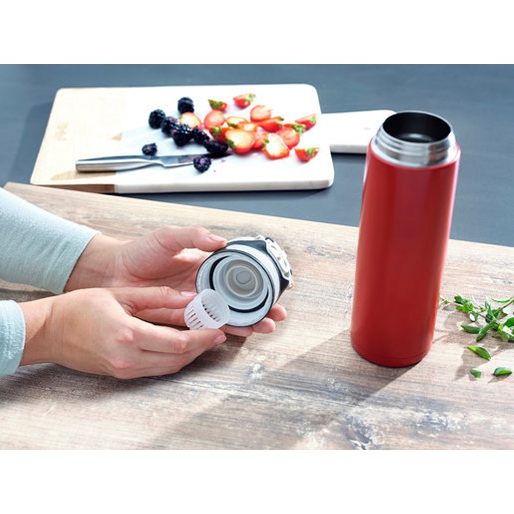 Leifheit 3273 Flip Isoleerbeker 600 ml rdeče