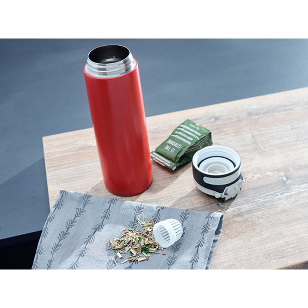 Leifheit 3273 Flip Isoleerbeker 600 ml rdeče