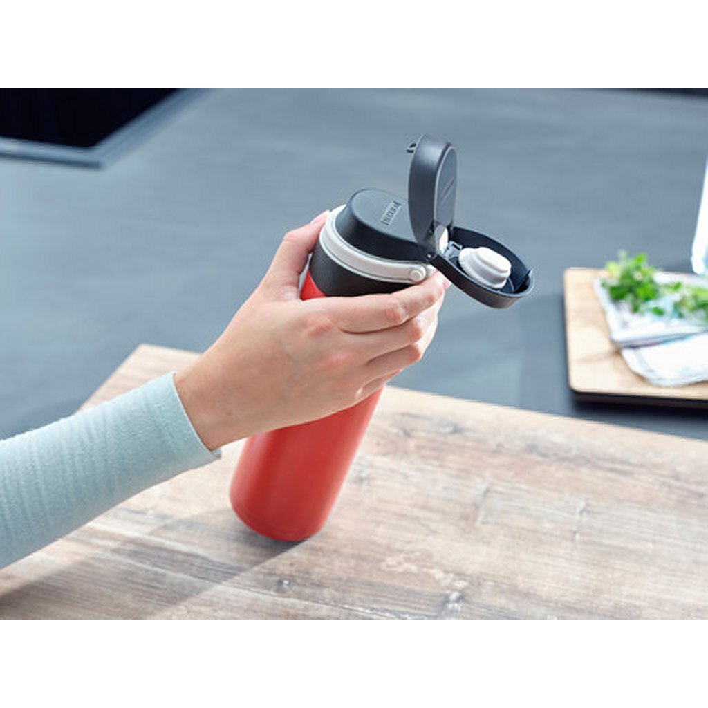 Leifheit 3273 Flip Isoleerbeker 600 ml rdeče