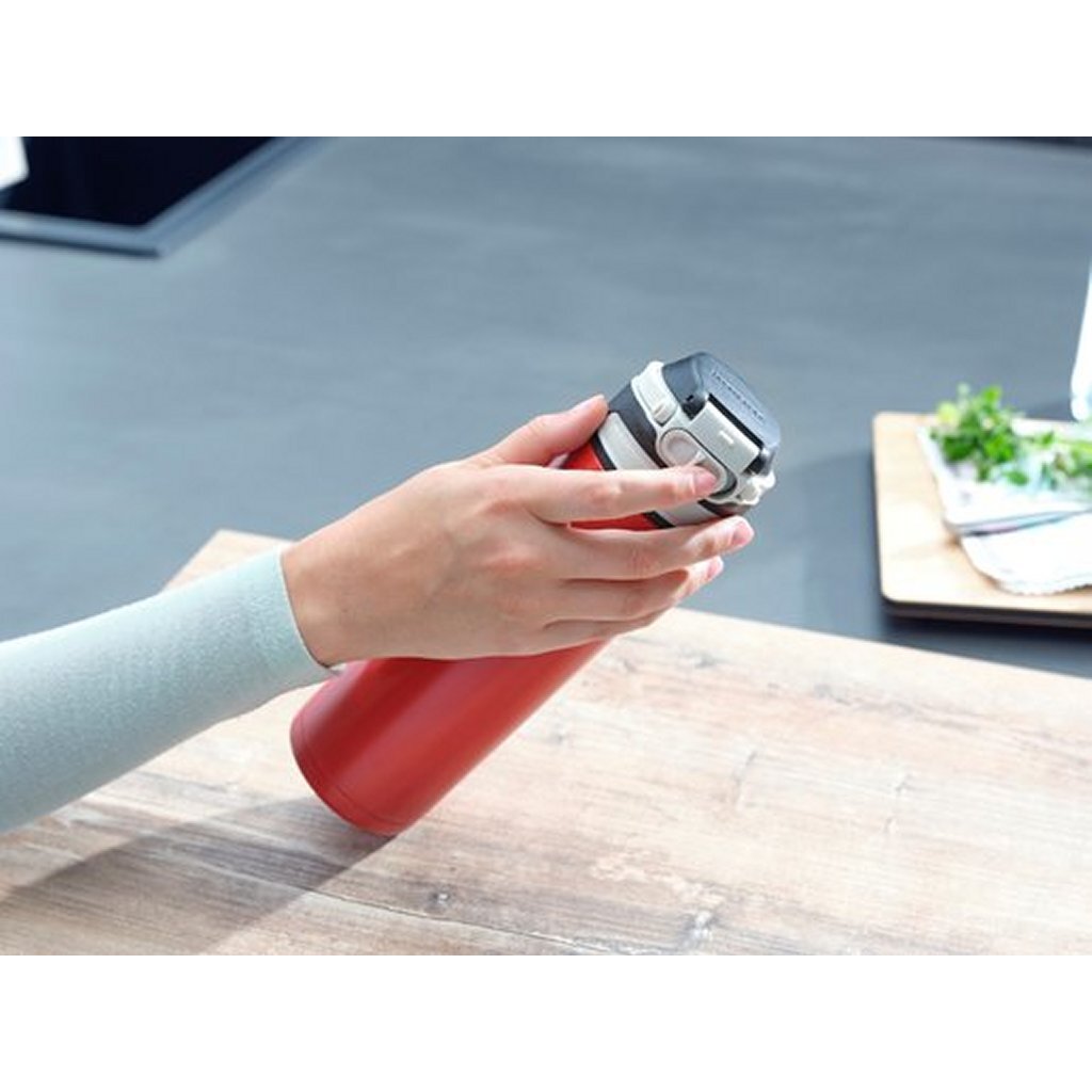 Leifheit 3273 Flip Isoleerbeker 600 ml rdeče