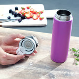 Leifheit Thermosfless Flip 600 ml Purple