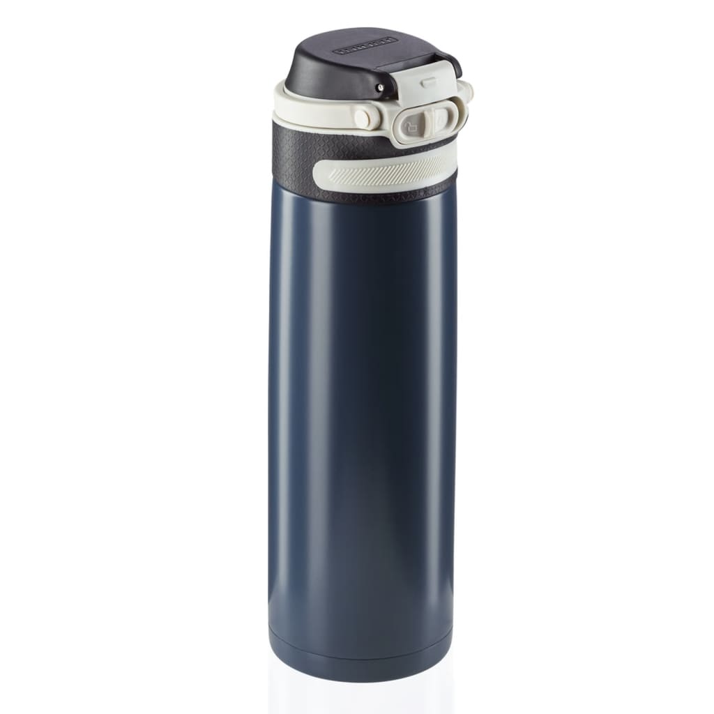 Leifheit Leifheit Termosfless Flip 600 ml di blu scuro