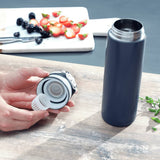 Leifheit Leifheit Termosfless Flip 600 ml di blu scuro