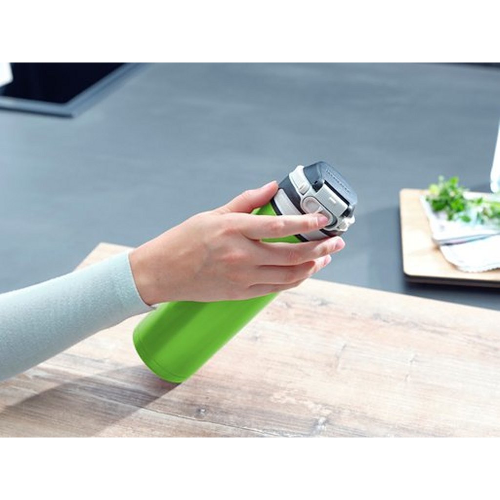 Leifheit flip termohrnček 600ml zelený | 2 ks