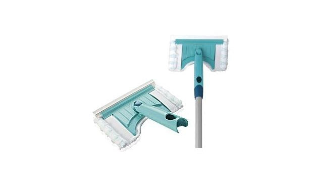Leifheit 41700 Tile and Bad cleaner Flexi Pad + Telescope Steel