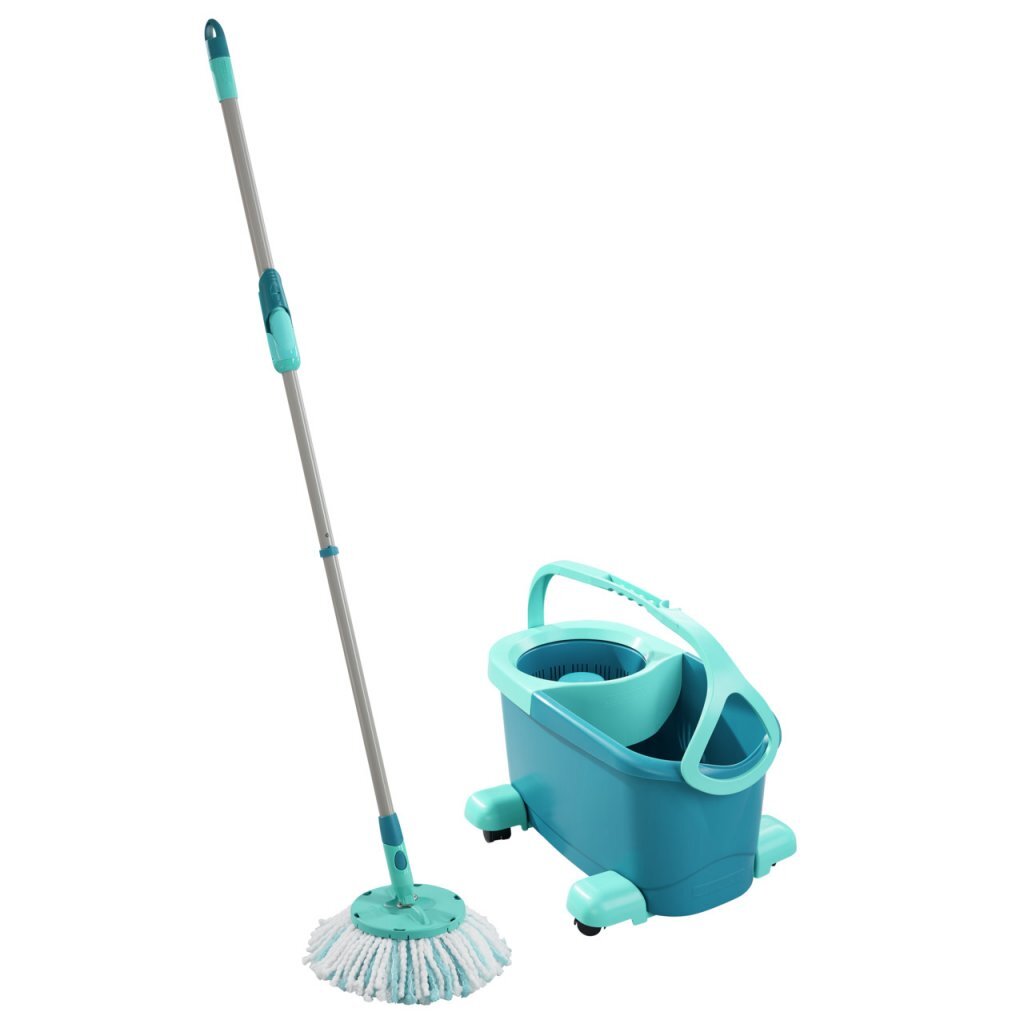 Leifheit 52102 COLL TWIST DISC MOP PEMPETNI SISTEM s kolesi modre