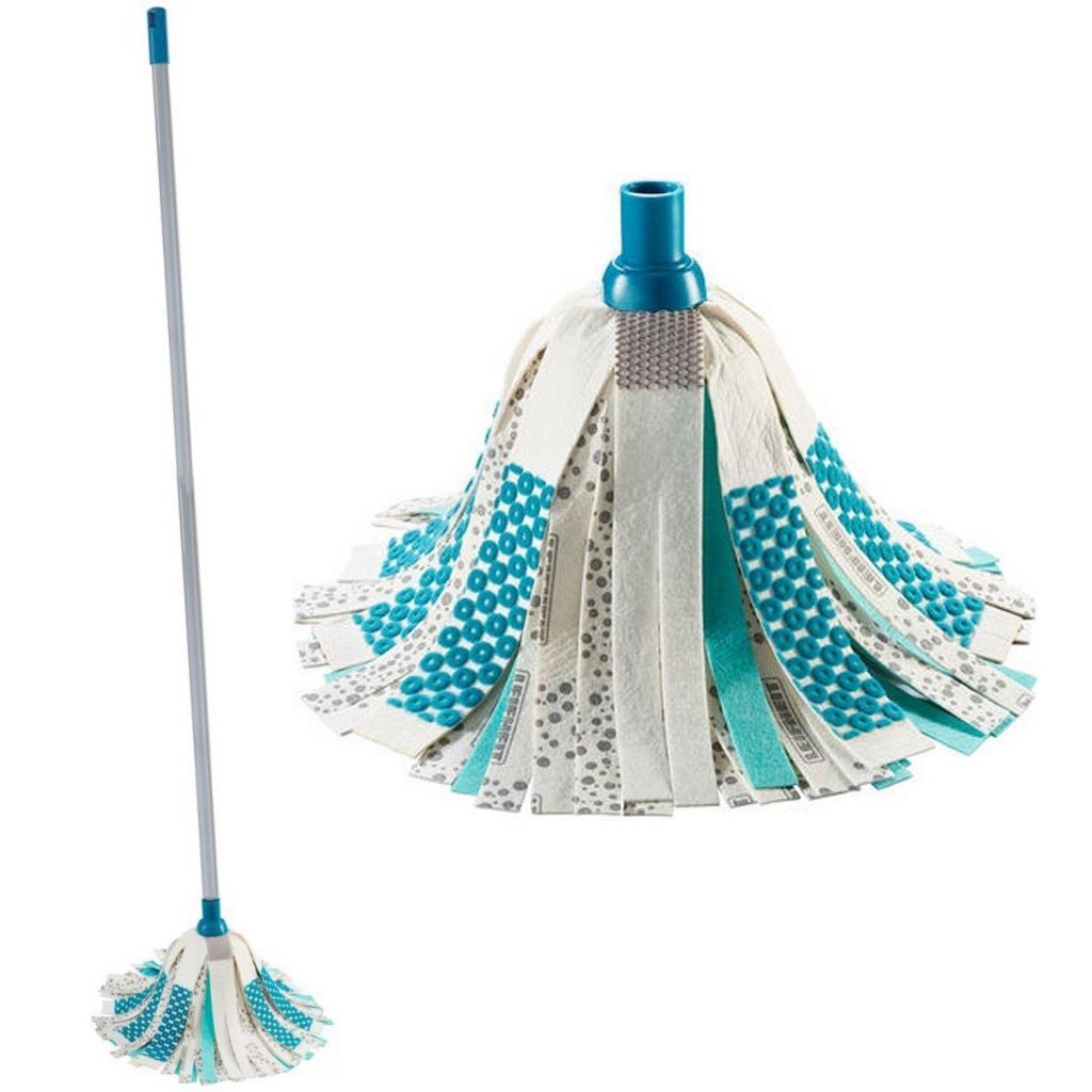 Leifheit 52119 3in1 Power Mop Turquoise Gray White