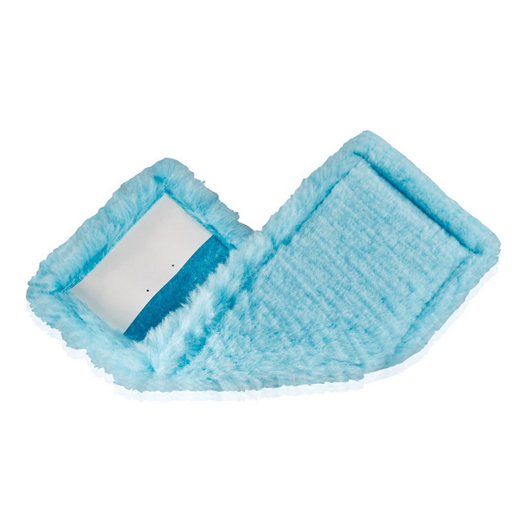 Leifheit Ersatztuch Clean Twist Klett-Bodenwischer M Ergo – 33 cm Statik Plus