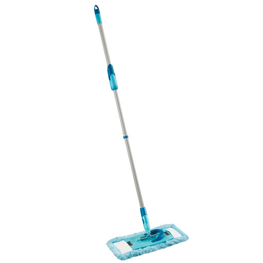 Leifheit Ersatztuch Clean Twist Klett-Bodenwischer M Ergo – 33 cm Statik Plus