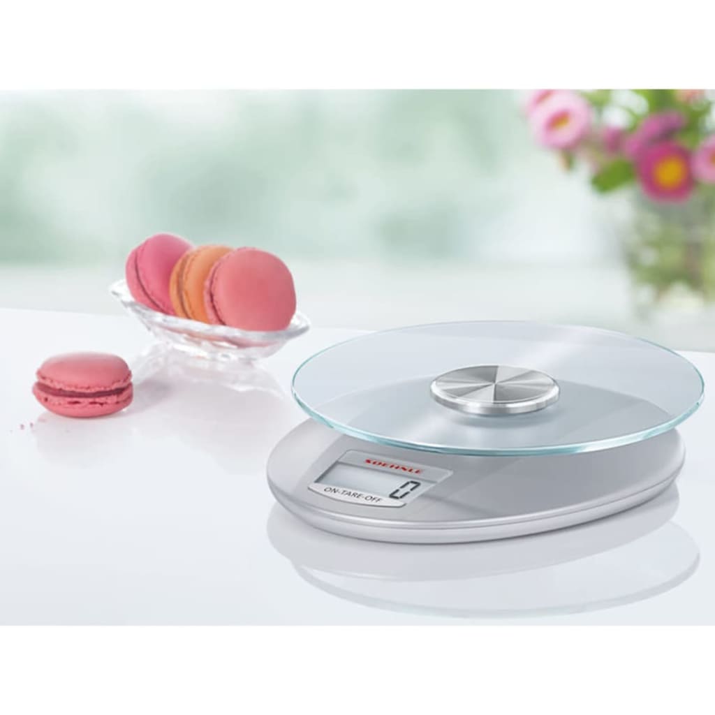 Seelnge Kichen Skala Roma Digital 5 kg Sëlwer faarweg