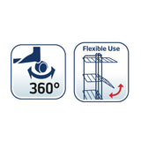 Leifheit 81471 classic drying tower 34 m drying length black