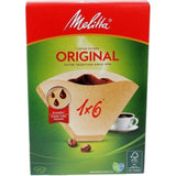 Melitta filtre 1x6 40 brun