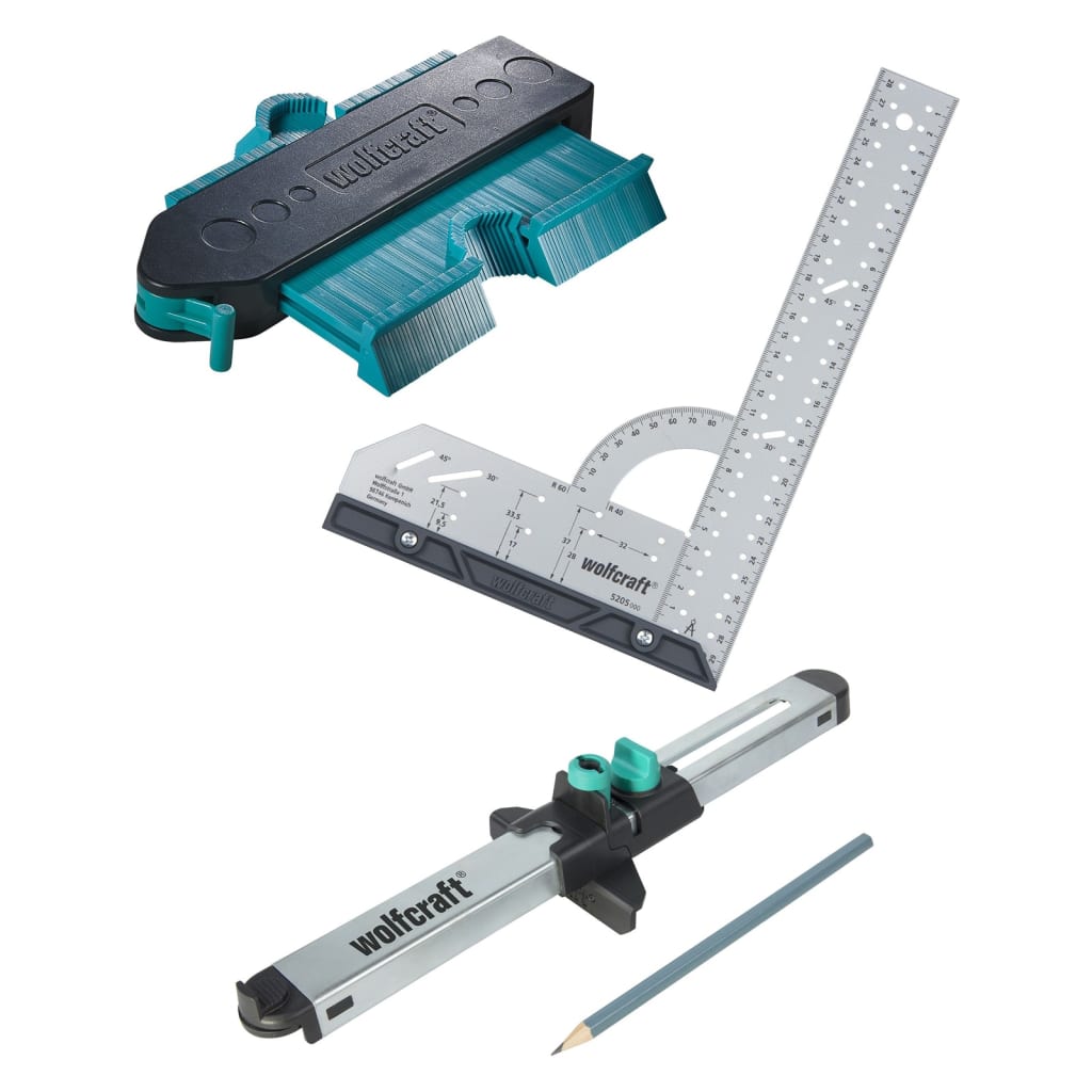 Wolfcrafs Wolfcraft Tool Set fir Laminat an Design Stiermer