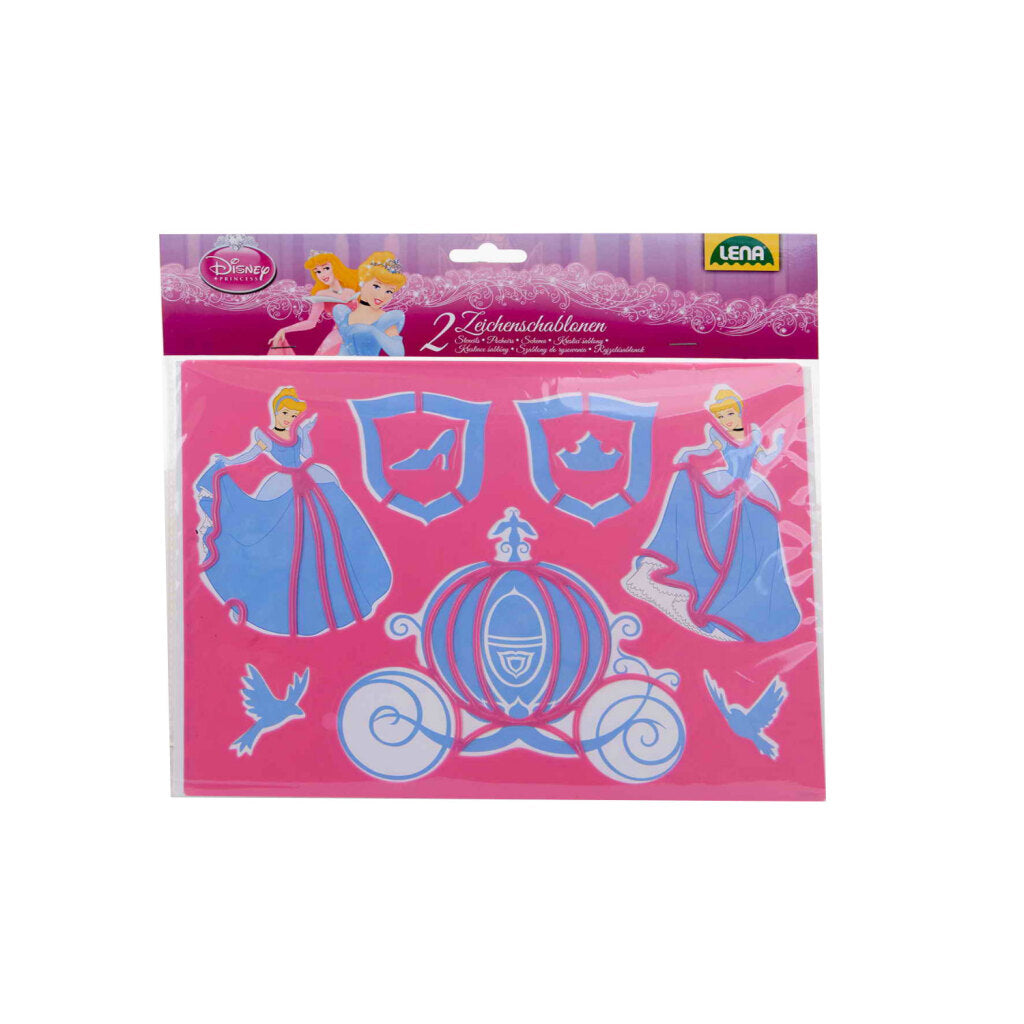 Aucune marque Disney Princess Cendrillon Template Set | 6 pièces