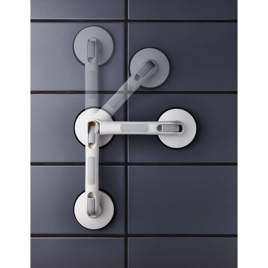 Ridder wall bracket with suction cups Bent Premium White