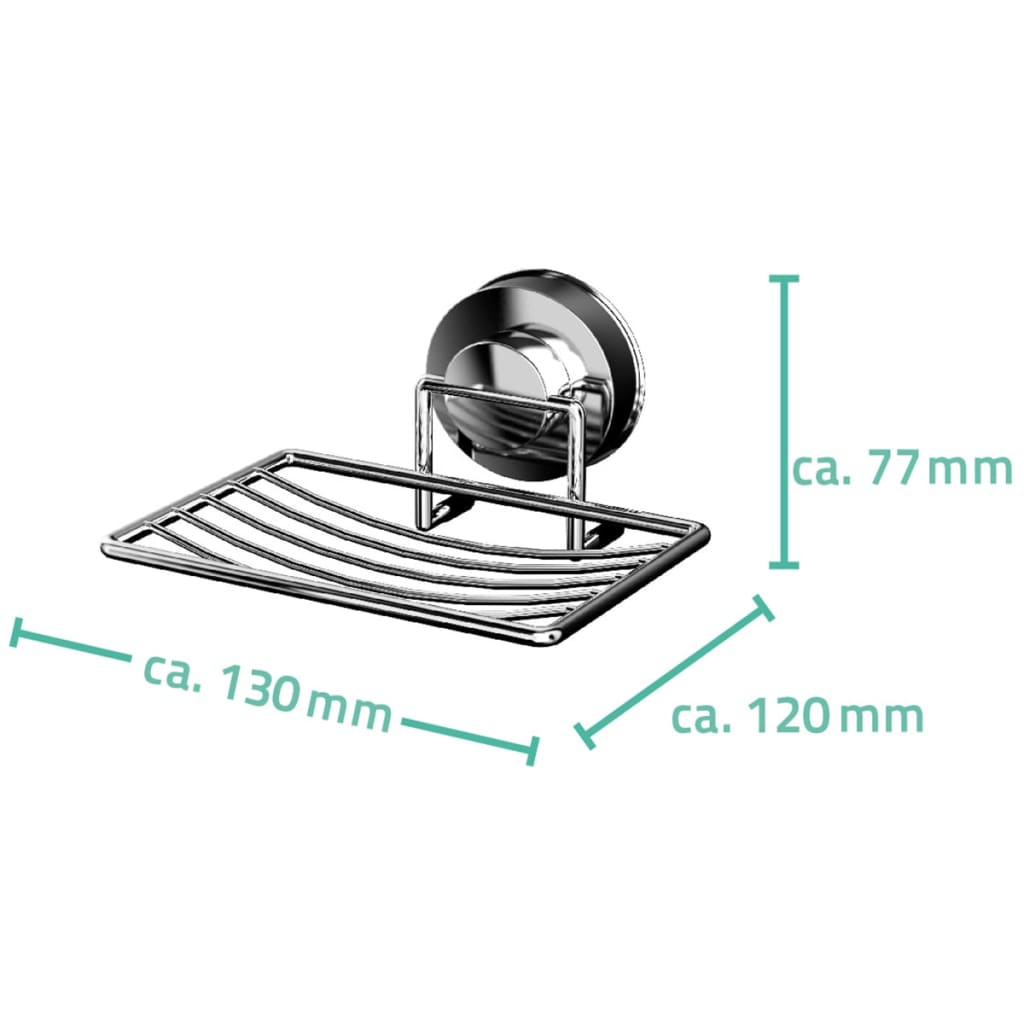 Ridder tuš tal 13x12x7,7 cm Chrome 12040100