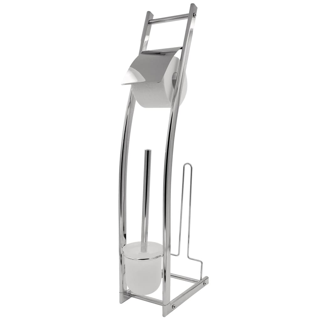 Paschtem Toilette Pinsel Set 3-in-1 Fabio glänzend Chrome