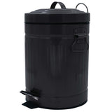 Knight trash can Pumba 5 L Black