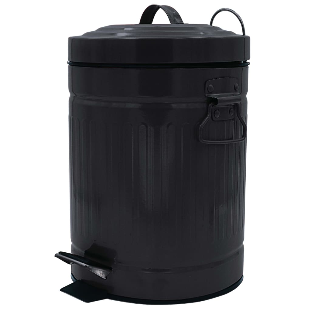 Knight trash can Pumba 5 L Black