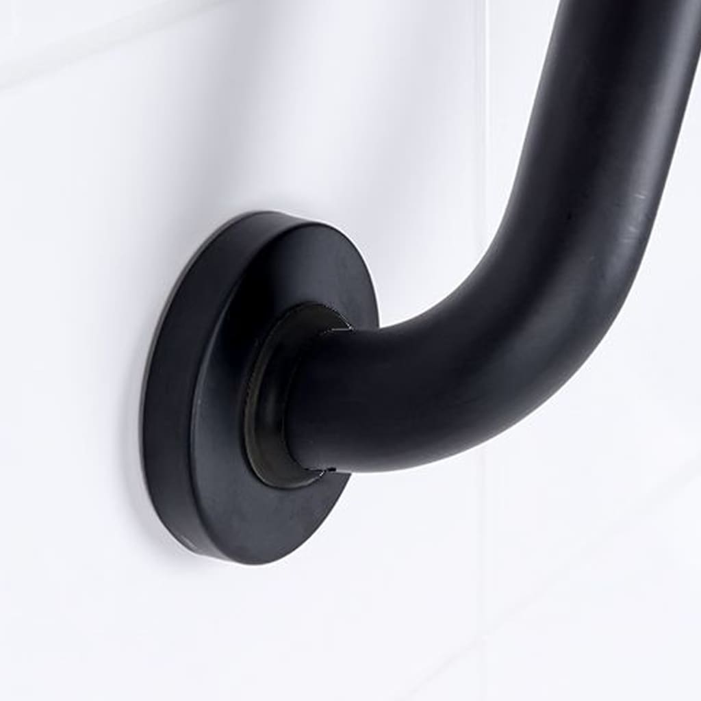Banca da parete Ridder 30 cm in alluminio nero