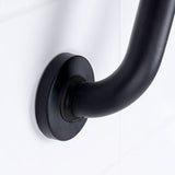 Banca da parete Ridder 30 cm in alluminio nero