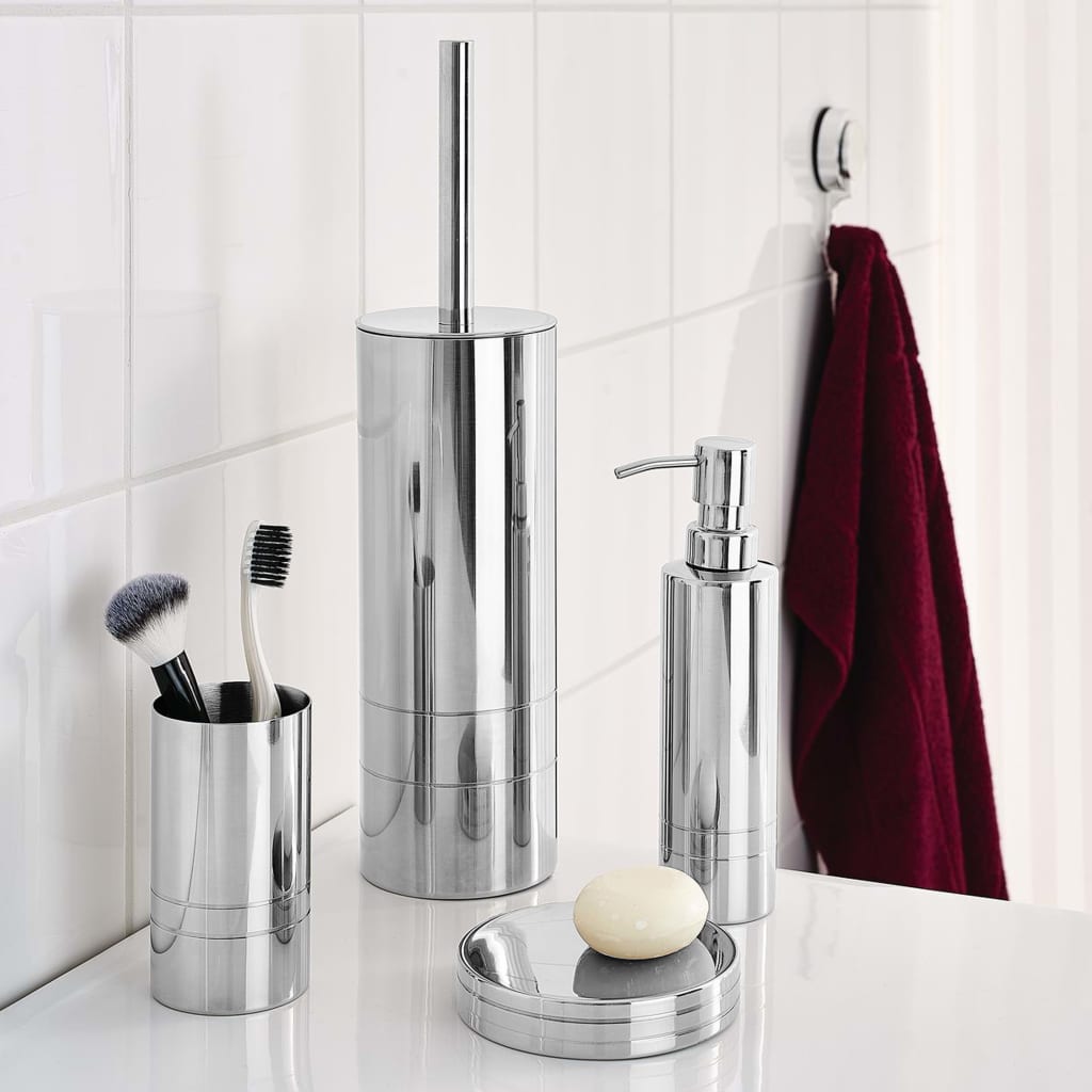 Knight Toalet Brush London Chrome -cored