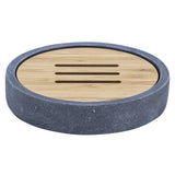 Chanton de savon de ciment gris