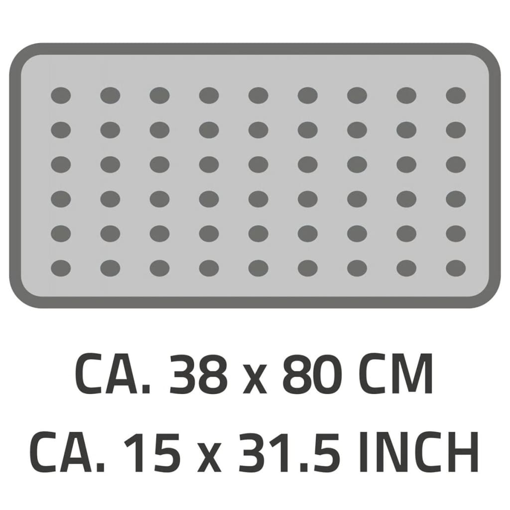 Ridder Bath Mat Anti-Slip Playa 80x38 cm sort 68310