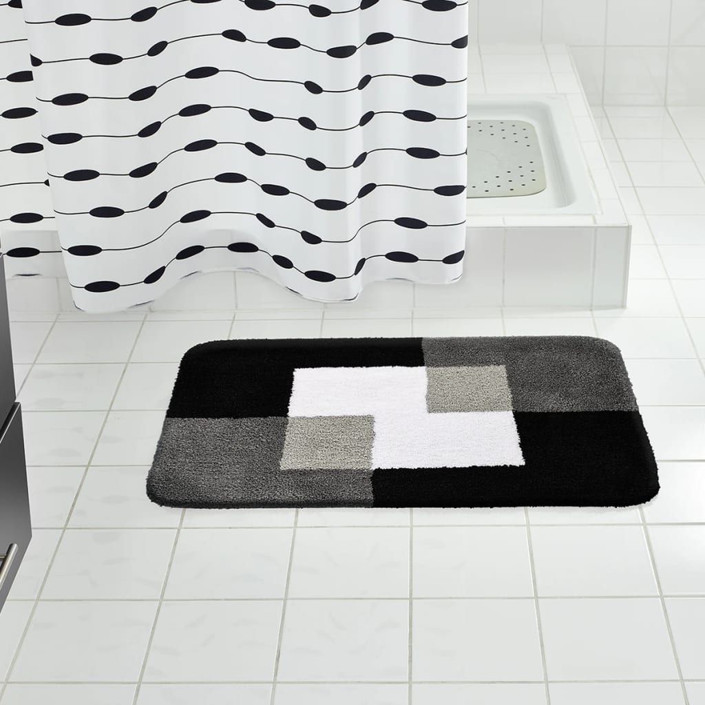 Kovanci za kopalniške preproge 60x90 cm siva 7103307
