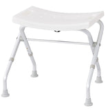 Ridder Badezimmerhocker zusammenklappbar 110 kg Weiß A0050301