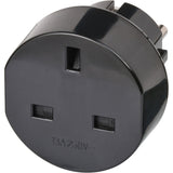 Brennenstuhl BN-1508530 Reiseadapter GB-til-Europa Grounded