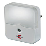 Brennenstuhl Square LED-ORI EUML; Ntation leggera luce notturna con sensore crepuscolo bianco