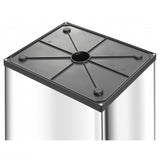 Hailo 0840-131 Big-Box Swing l Abfallbehälter 35L Weiß