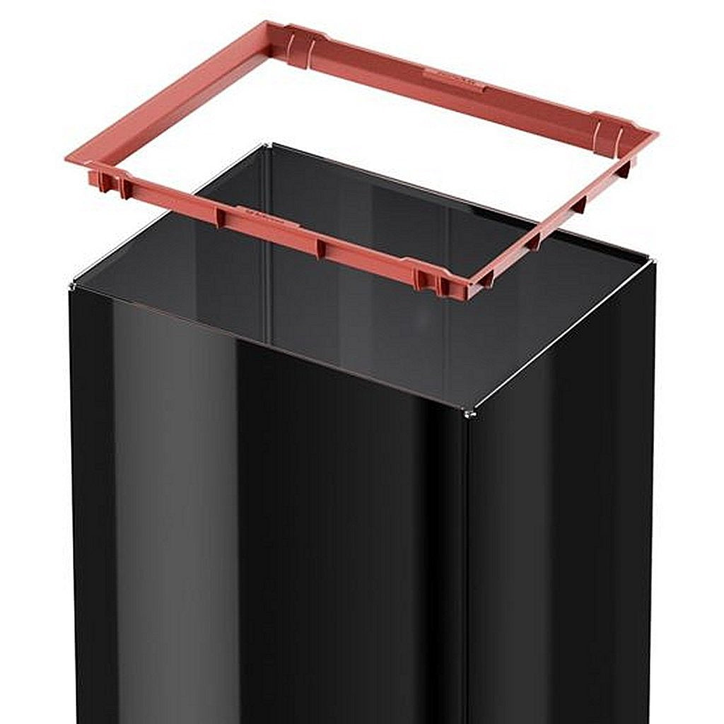 Hailo Waste Bin Big-Box Swing Dimensione XL 52 L Nero 0860-241