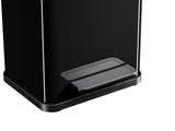 Hailo öko duo plus pedal bin 2x9l black