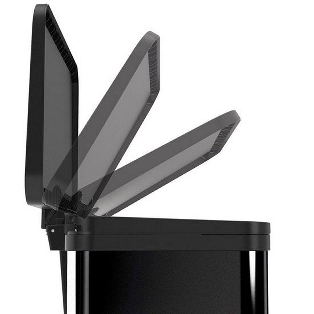 Hailo Öko Duo Plus Pedal Bin 17x9L sort
