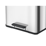 Hailo Öko Trio Plus Pedal Bin 3x9L sort