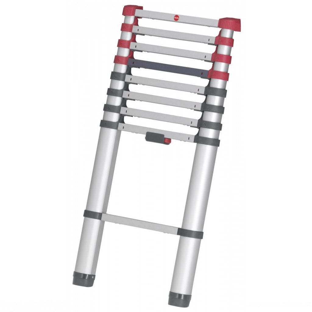 Hailo T80 aluminum telescopic ladder 9 steps 94-264 cm