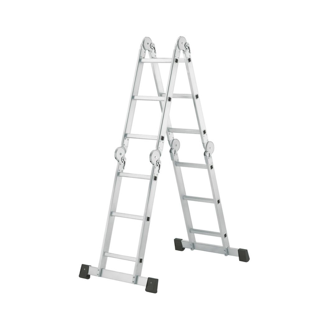 Hailo 7412-037 M60 Universal aluminiumsstige 4x3m