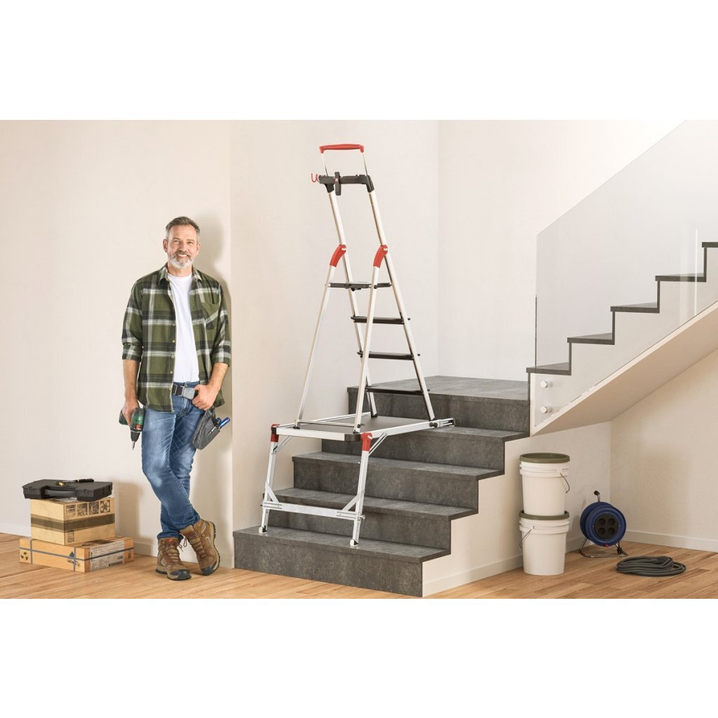 Hailo 9940-301 TP2 Pro Stapplatform Silver Black
